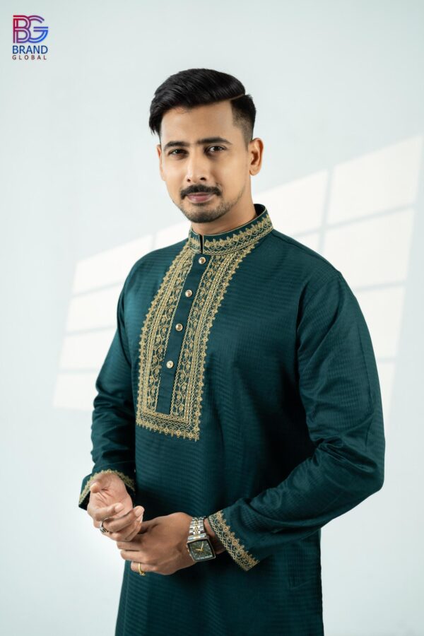 Sultan Embroidery Panjabi | BGA-001