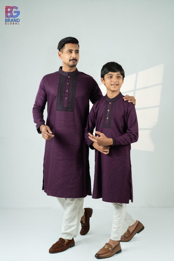 Sultan Embroidery Panjabi | BGA-09