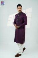 Sultan Embroidery Panjabi | BGA-09