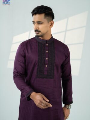 Sultan Embroidery Panjabi | BGA-09