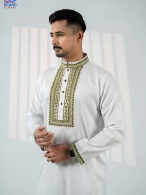 Sultan Embroidery Panjabi | BGA-06