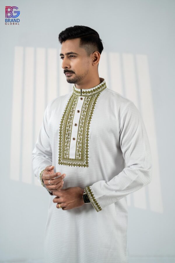 Sultan Embroidery Panjabi | BGA-06