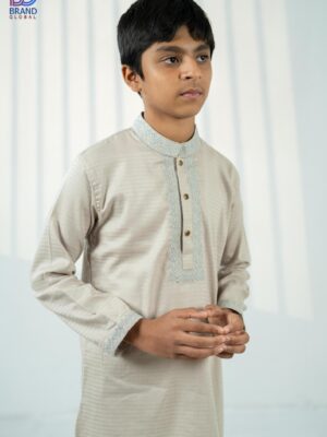 Junior Sultan Embroidery Panjabi | BGK-004