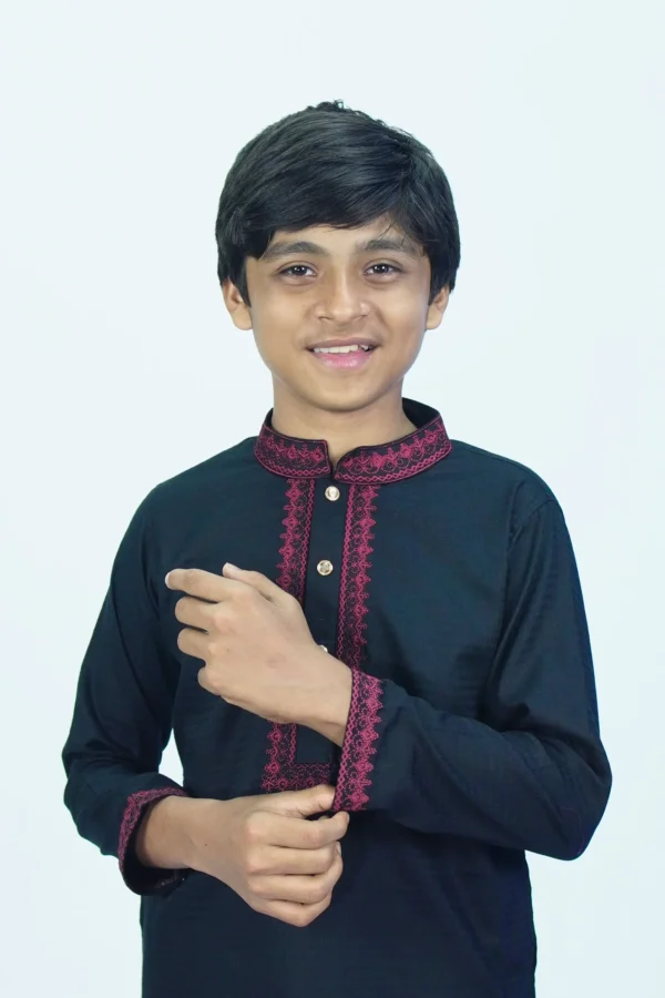 Junior Sultan Embroidery Panjabi | BGK-013