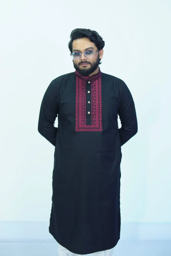 Sultan Embroidery Panjabi | BGA-013