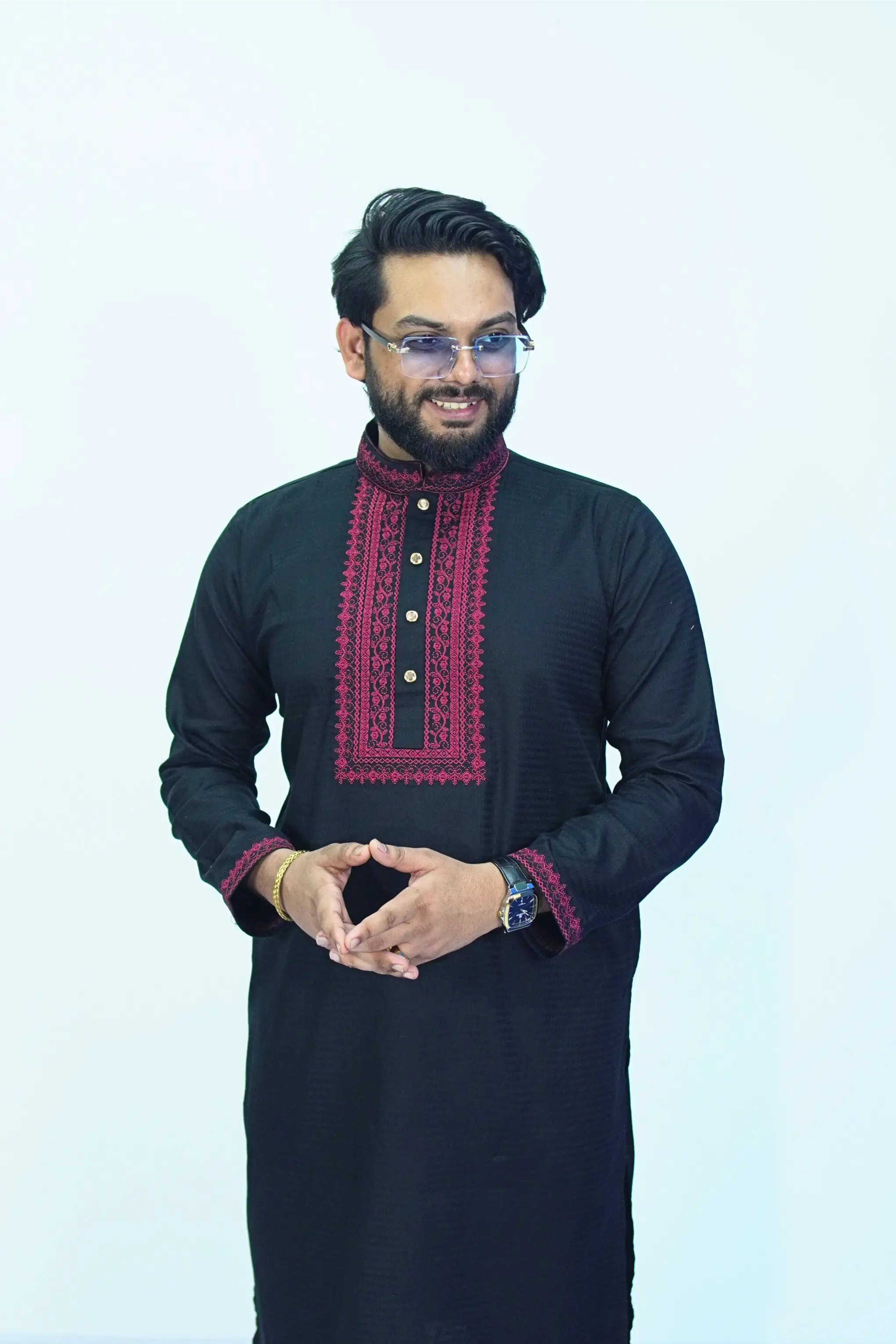 Sultan Embroidery Panjabi | BGA-013