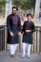 Junior Sultan Embroidery Panjabi | BGK-013